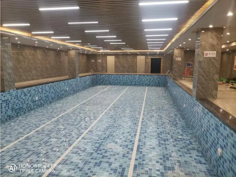 Blueway Heat Pump Enhances Indoor Swimming Pool Comfort at Yabowen No.1 Mansion Residential Project